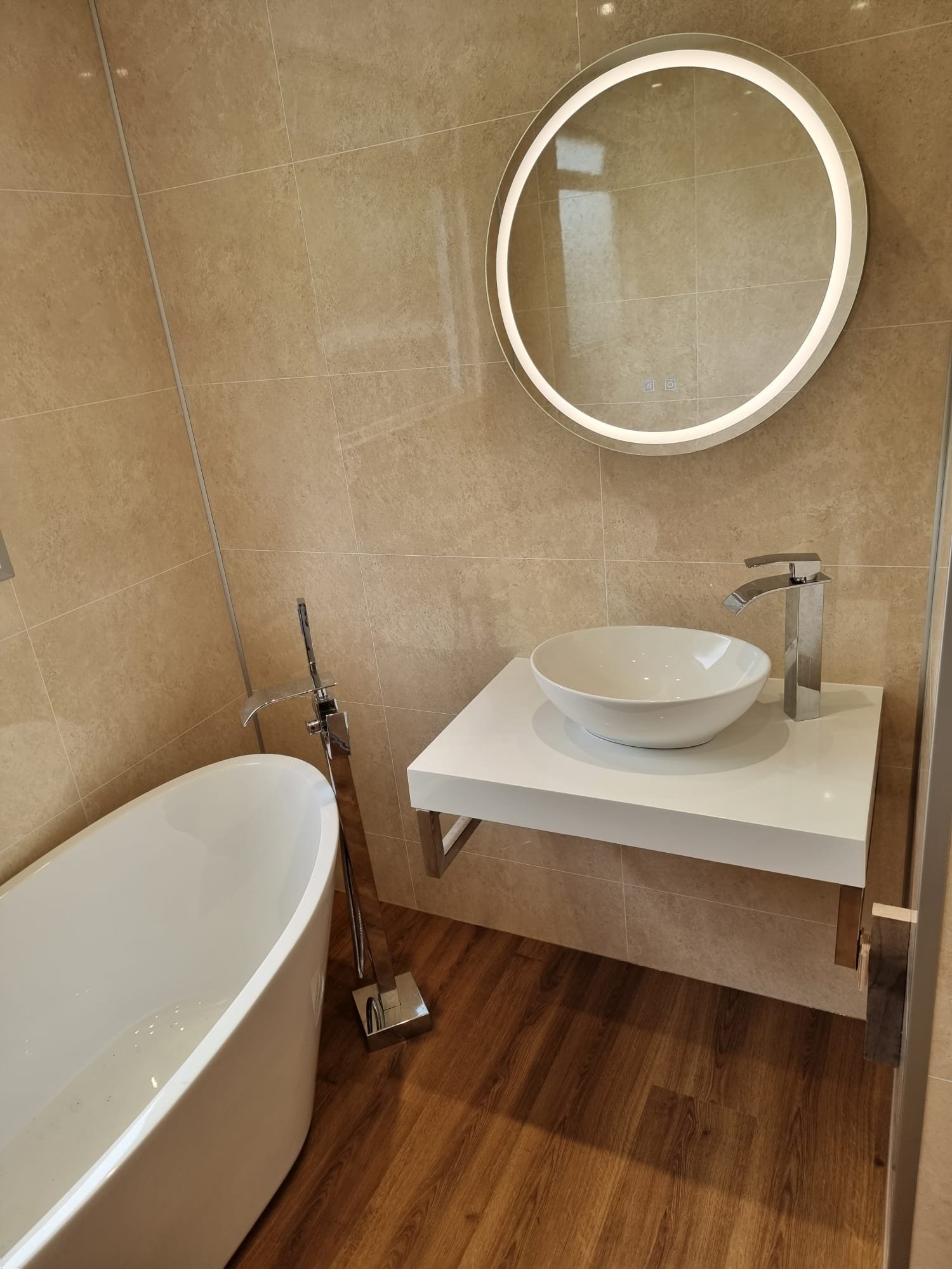 LED Mirror and Cabinet Project 133