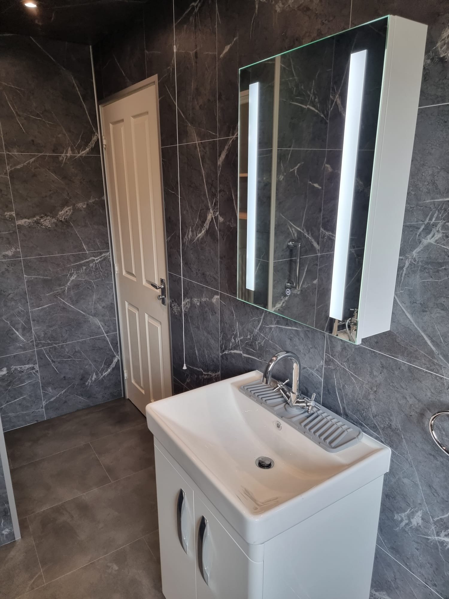 LED Mirror and Cabinet Project 135