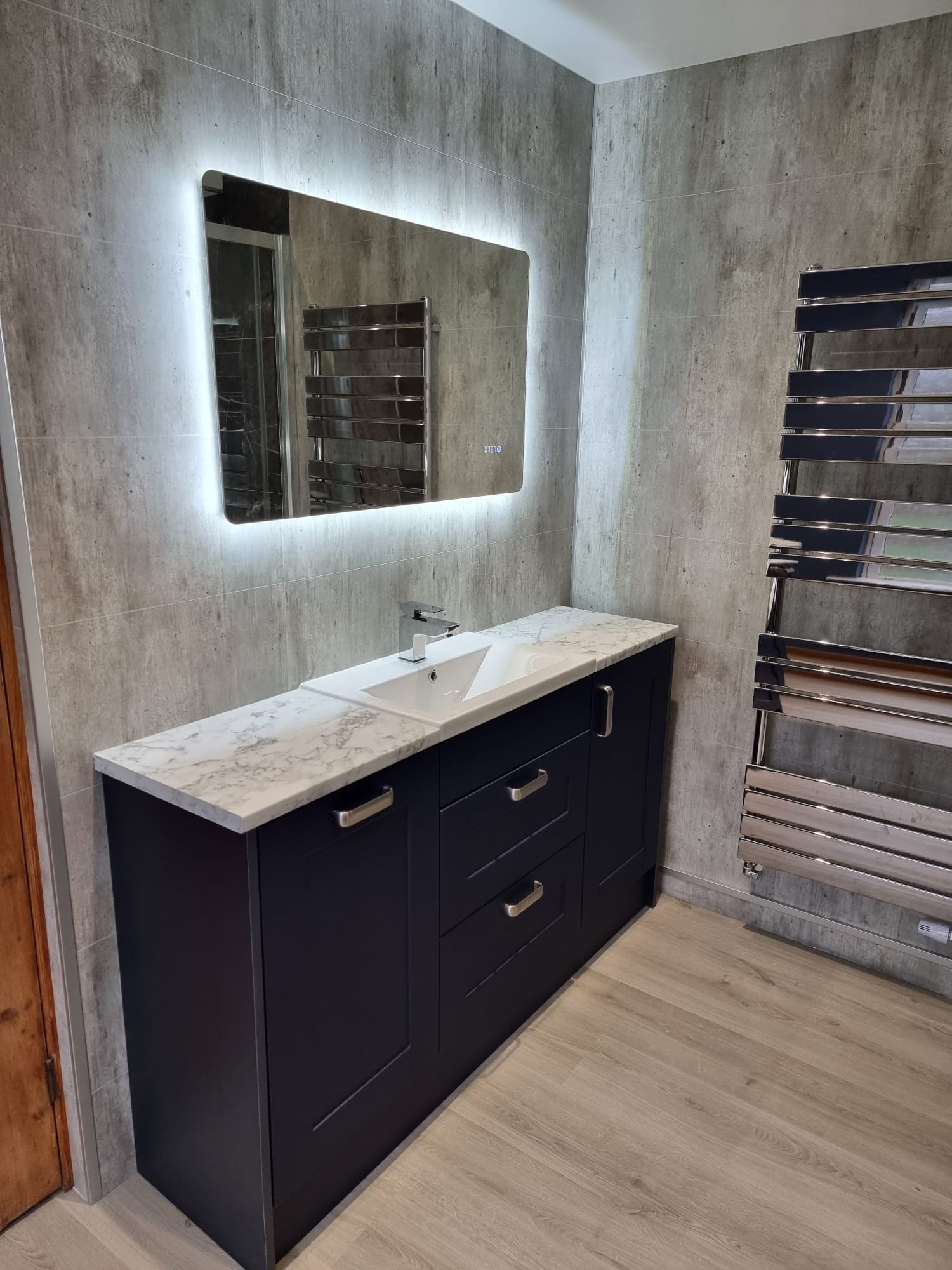 LED Mirror and Cabinet Project 138