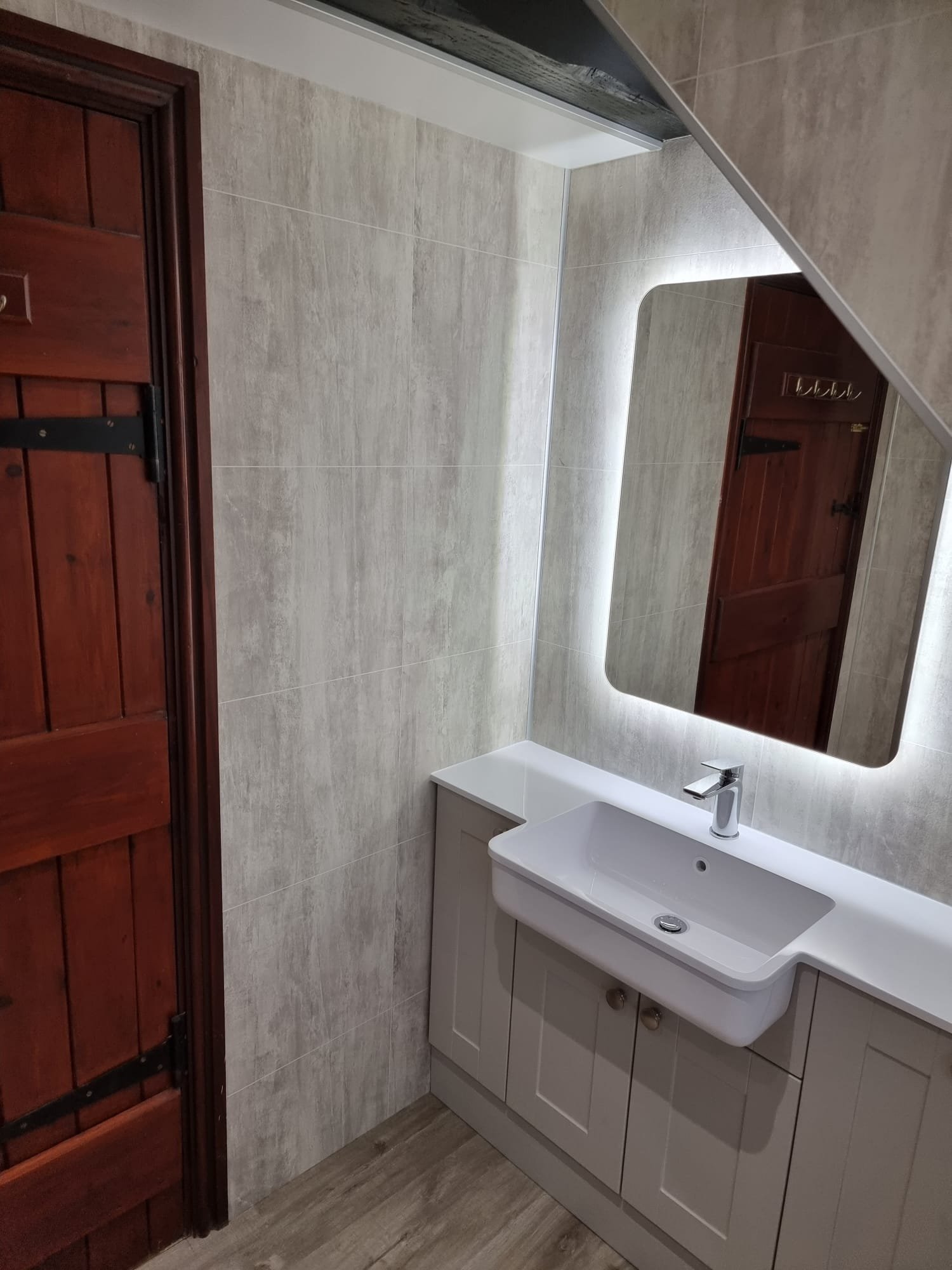 LED Mirror and Cabinet Project 140