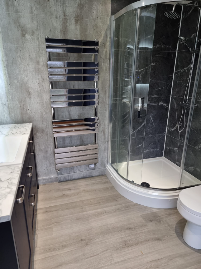 High quality bathroom installation